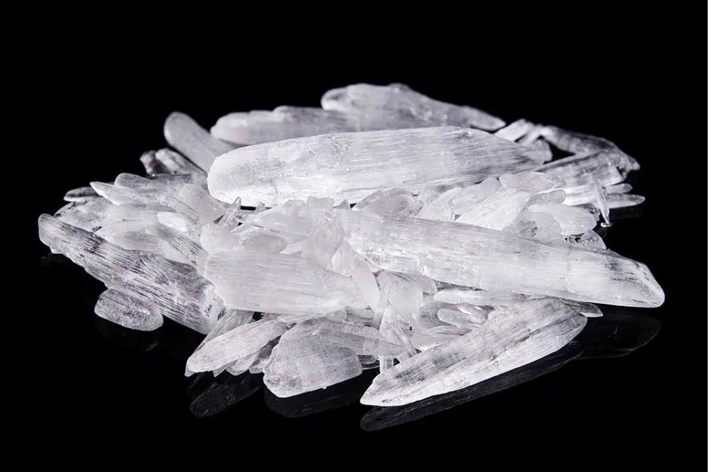 Methamphetamine crystals symbolizing the dangers of addiction and the need for meth addiction treatment in Thousand Oaks, CA.