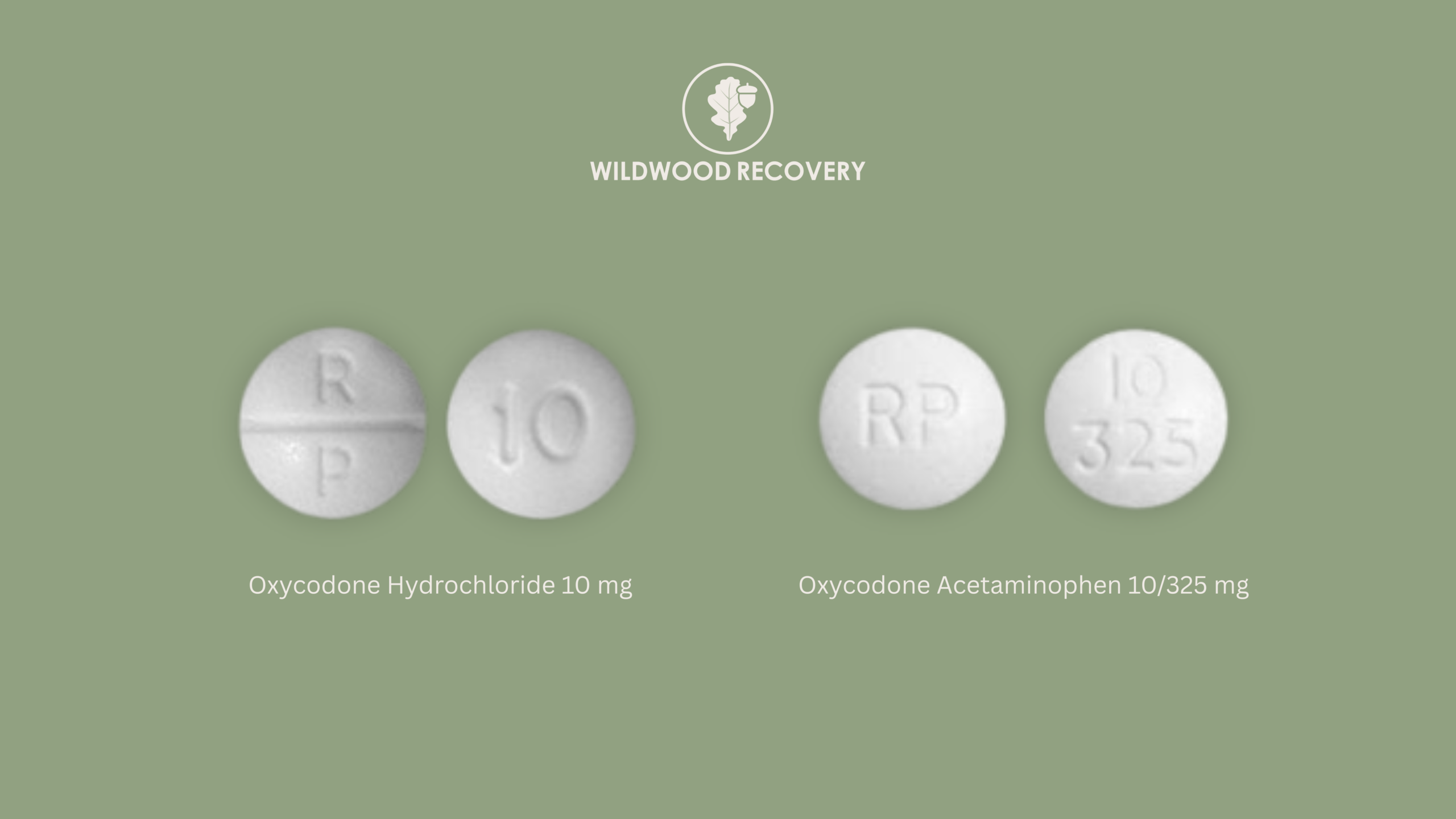 RP 10 Oxycodone hydrochloride 10mg vs. RP 10 325 Oxycodone/Acetaminophen 10/325 mg 