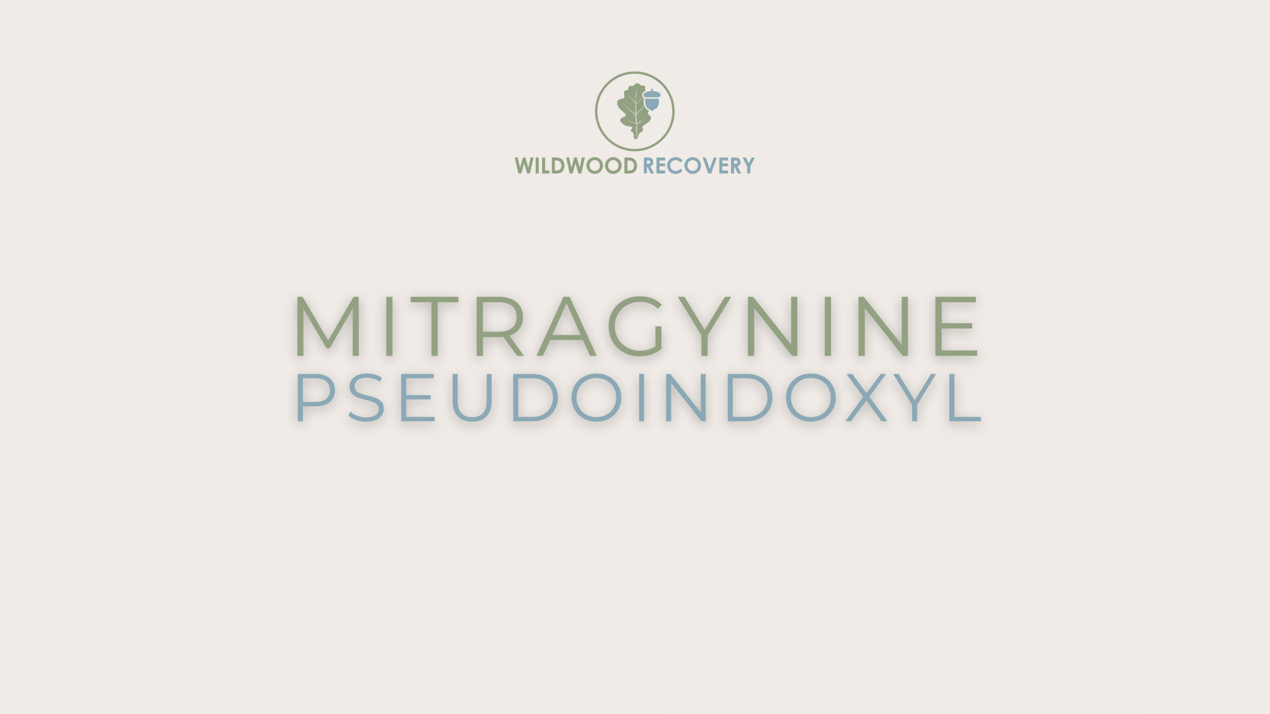 Mitragynine Pseudoindoxyl